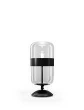 Vistosi FUTUR LT M CRNE NE E26 UL - Futura Table Lamp M Crystal Black Matt Black 1 E26 UL