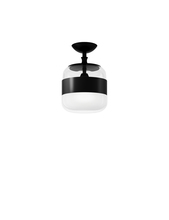 Vistosi FUTUR PL P BCNE NE E26 UL - Futura Ceiling Lamp P White Black Matt Black 1 E26 UL