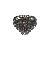 Vistosi GIOGA PL 50 NE BR E26 UL - Giogali Ceiling Lamp 50 Black Matt Bronze 1 E26 UL