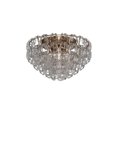 Vistosi GIOGA PL 60 CRTR BR E26 UL 1 - Giogali Ceiling Lamp 60 Crystal Transparent Matt Bronze 1 E26 UL 1