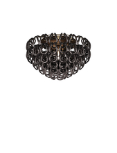 Vistosi GIOGA PL 60 NE BR E26 UL 1 - Giogali Ceiling Lamp 60 Black Matt Bronze 1 E26 UL 1