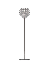 Vistosi GIOGA PT CRTR CR E26 UL 1 - Giogali Floor Lamp Crystal Transparent Glossy Chrome E26 UL 1