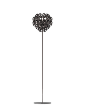 Vistosi GIOGA PT NE CR E26 UL 1 - Giogali Floor Lamp Black Glossy Chrome E26 UL 1