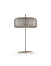 Vistosi JUBE LT G FUTR AVS L24 15 UL - Jube Table Lamp G Smoky Transparent Matt Steel L2415 UL