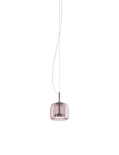 Vistosi JUBE SP S AATR AVS L32 14 UL - Jube Suspension S Light Amethyst Transparent Matt Steel L3214 UL