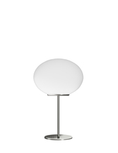 Vistosi LUCCI LT 30 P BCST NI E26 UL - LuCCiola Table Lamp 30p White Matt Satin Nickel E26 UL