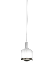 Vistosi MEDEA SP 1 BCSF AVS L32 04 UL - Medea Suspension 1 White Shaded Matt Steel L3204 UL