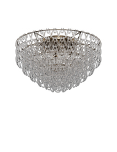 Vistosi MGIOG PL 80 CRTR BR E26 UL 1 - Minigiogali Ceiling Lamp 80 Crystal Transparent Matt Bronze 1 E26 UL 1