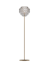 Vistosi MGIOG PT CRTR BR E26 UL 1 - Minigiogali Floor Lamp Crystal Transparent Matt Bronze 1 E26 UL 1