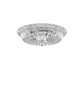 Vistosi NOVEC PL CRRI CR E12 UL - Novecento Ceiling Lamp Crystal Striped Glass Glossy Chrome E12 UL