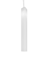 Vistosi TUBES SP 120 BCLU NO E26 UL - Tubes Suspension 120 White Glossy Matt Nickel E26 UL