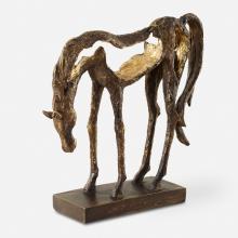 Uttermost CA 18141 - Openly Grazing Horse Sculpture