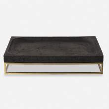 Uttermost CA 18161 - Shadowstone Cast Black Tray