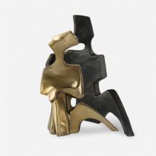 Uttermost CA 18149 - Affection Bronze Gold Sculpture, S/2