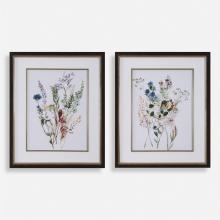 Uttermost CA 32341 - Delicate Flowers Framed Prints, S/2