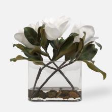 Uttermost CA 60186 - Middleton Magnolia Flower Centerpiece