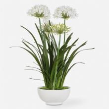 Uttermost CA 60221 - Uttermost Purity Agapanthus Centerpiece