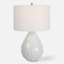 Uttermost CA 30159-1 - Uttermost Loop White Glaze Table Lamp