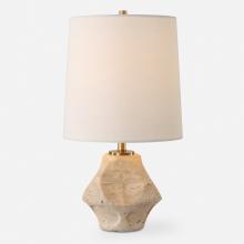 Uttermost CA 30414-1 - Indent Travertine Accent Lamp