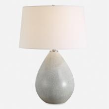 Uttermost CA 30432 - Uttermost Moray Gray Glaze Table Lamp