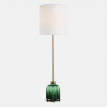 Uttermost CA 30504-1 - Uttermost Lois Green Glass Buffet Lamp