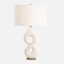 Uttermost CA 30483 - Uttermost Meridian Ivory Stone Table Lamp