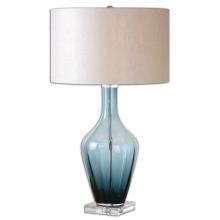 Uttermost CA 26191-1 - Uttermost Hagano Blue Glass Table Lamp