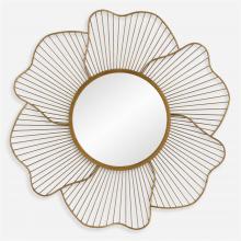 Uttermost CA 09912 - Blossom Gold Floral Mirror