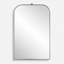 Uttermost CA 08185 - Uttermost Cassidy Brass Arch Mirror