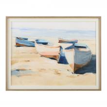 Uttermost CA 32378 - Uttermost Beached Boats Framed Print