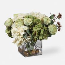 Uttermost CA 60155 - Uttermost Cecily Hydrangea Bouquet