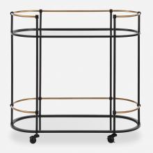 Uttermost CA 24186 - Uttermost Andre Iron Bar Cart