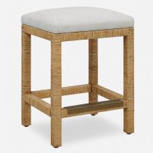 Uttermost CA 23837 - Uttermost Muriel Rattan Counter Stool