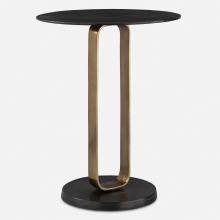 Uttermost CA 50005 - Uttermost Aperture Brass Accent Table