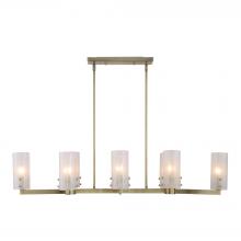 Uttermost CA 21392 - Uttermost Mistie 8 Light Linear Chandelier