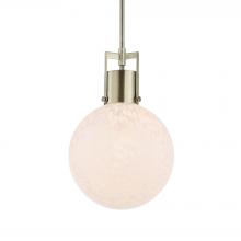 Uttermost CA 21609 - Uttermost Huch 1 Light White Glass Pendant