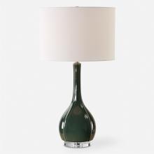 Uttermost CA 30395-1 - Essex Green Glass Table Lamp