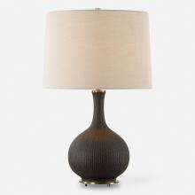 Uttermost CA 30373 - Uttermost Rimini Black Glaze Table Lamp