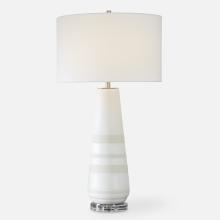 Uttermost CA 30380-1 - Santino Crackled Ivory Table Lamp