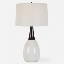 Uttermost CA 30355 - Uttermost Fralin White Table Lamp