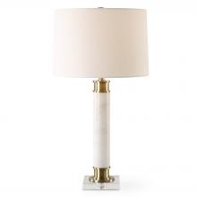 Uttermost CA 30401-1 - Plinth White Marble Table Lamp