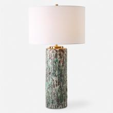 Uttermost CA 30350 - Meltdown Ivory Teal Table Lamp