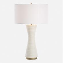 Uttermost CA 30482 - Uttermost Ridgeline Matte White Table Lamp