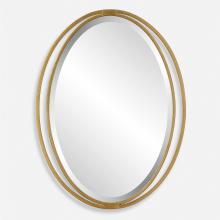 Uttermost CA 09992 - Uttermost Rhodes Gold Oval Mirror