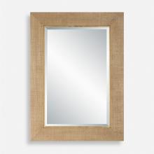 Uttermost CA 08208 - Uttermost Bungalow Grass Cloth Mirror