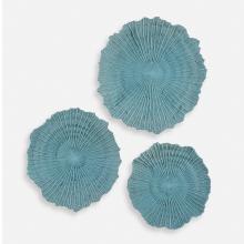 Uttermost CA 04378 - Uttermost Ocean Gems Blue Wall Decor Set/3