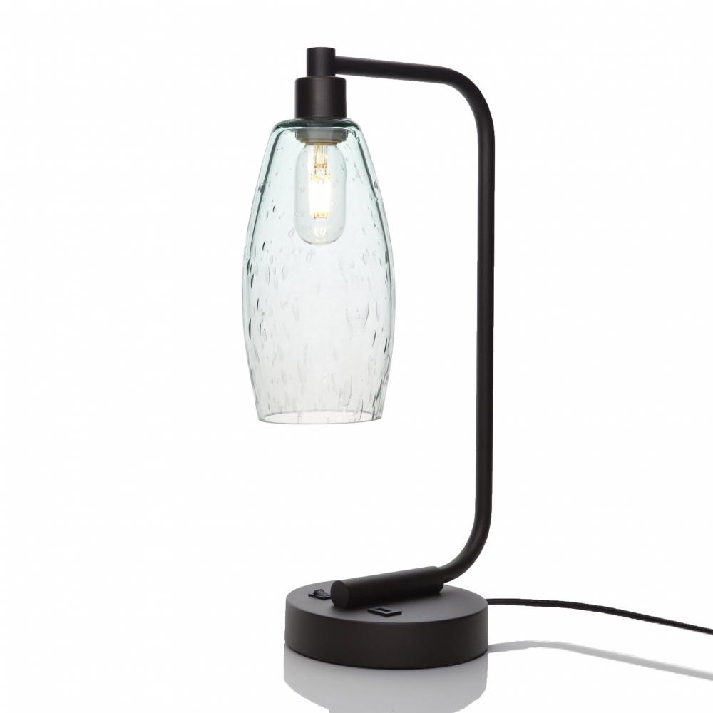 147 Lunar: Table Lamp - Eco Clear / Dark Bronze