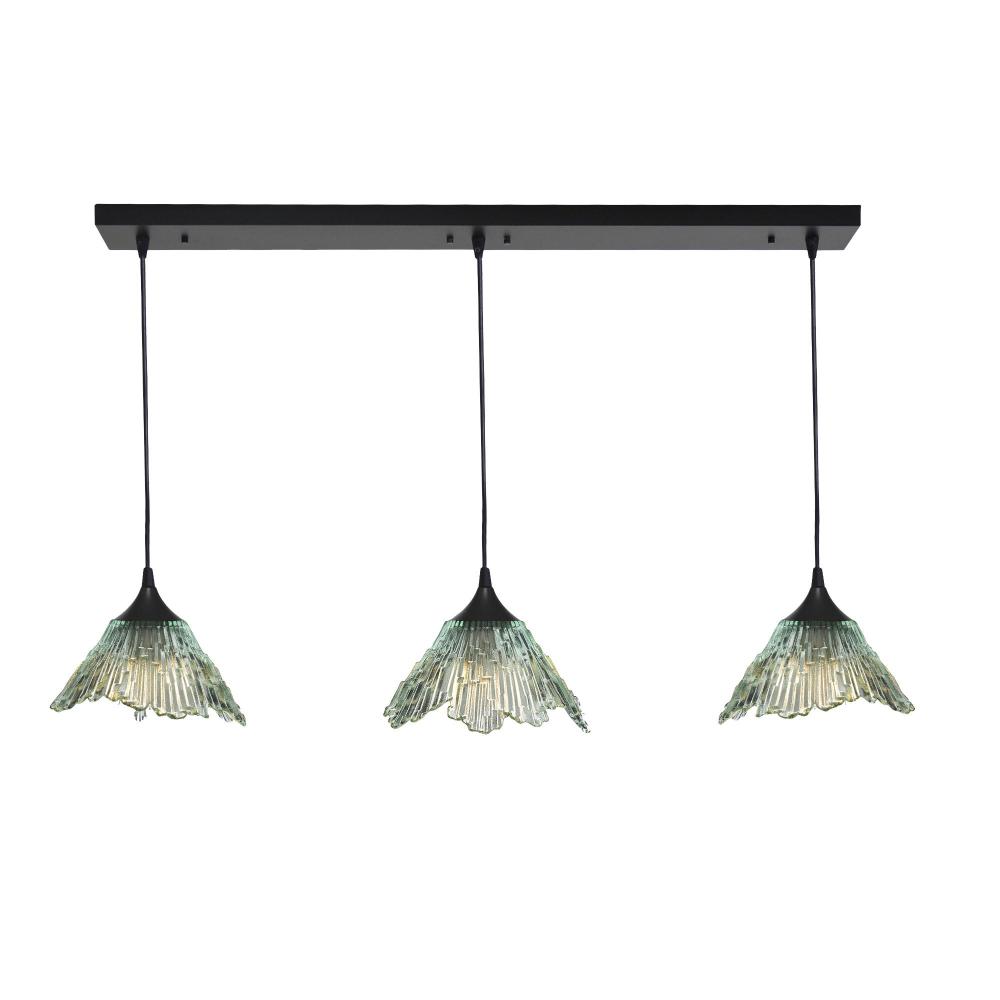 212 Summit: 3 Pendant Linear Chandelier