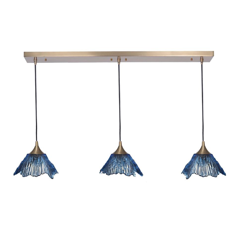 212 Summit: 3 Pendant Linear Chandelier