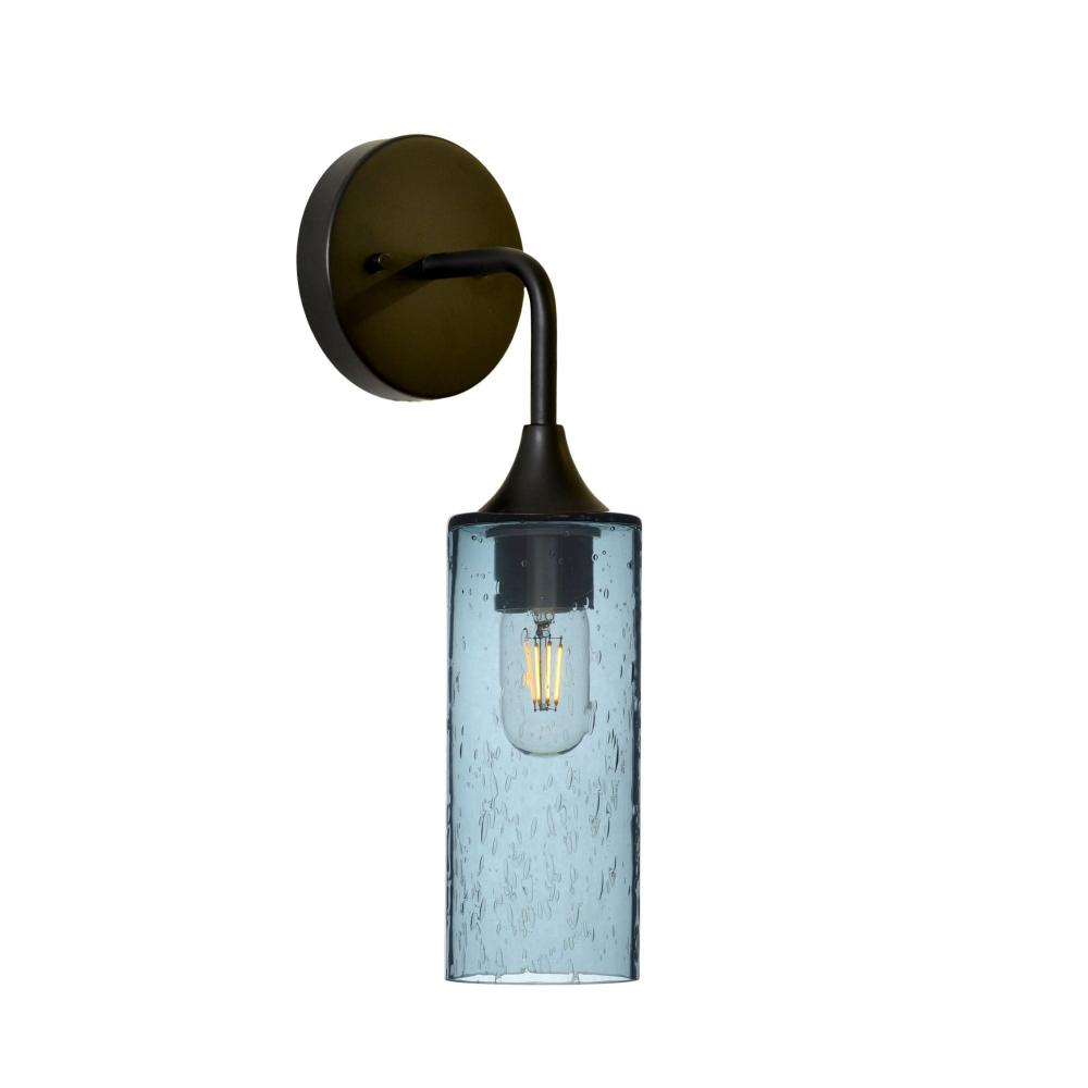 513 Lunar: Wall Sconce - Slate Gray / Matte Black